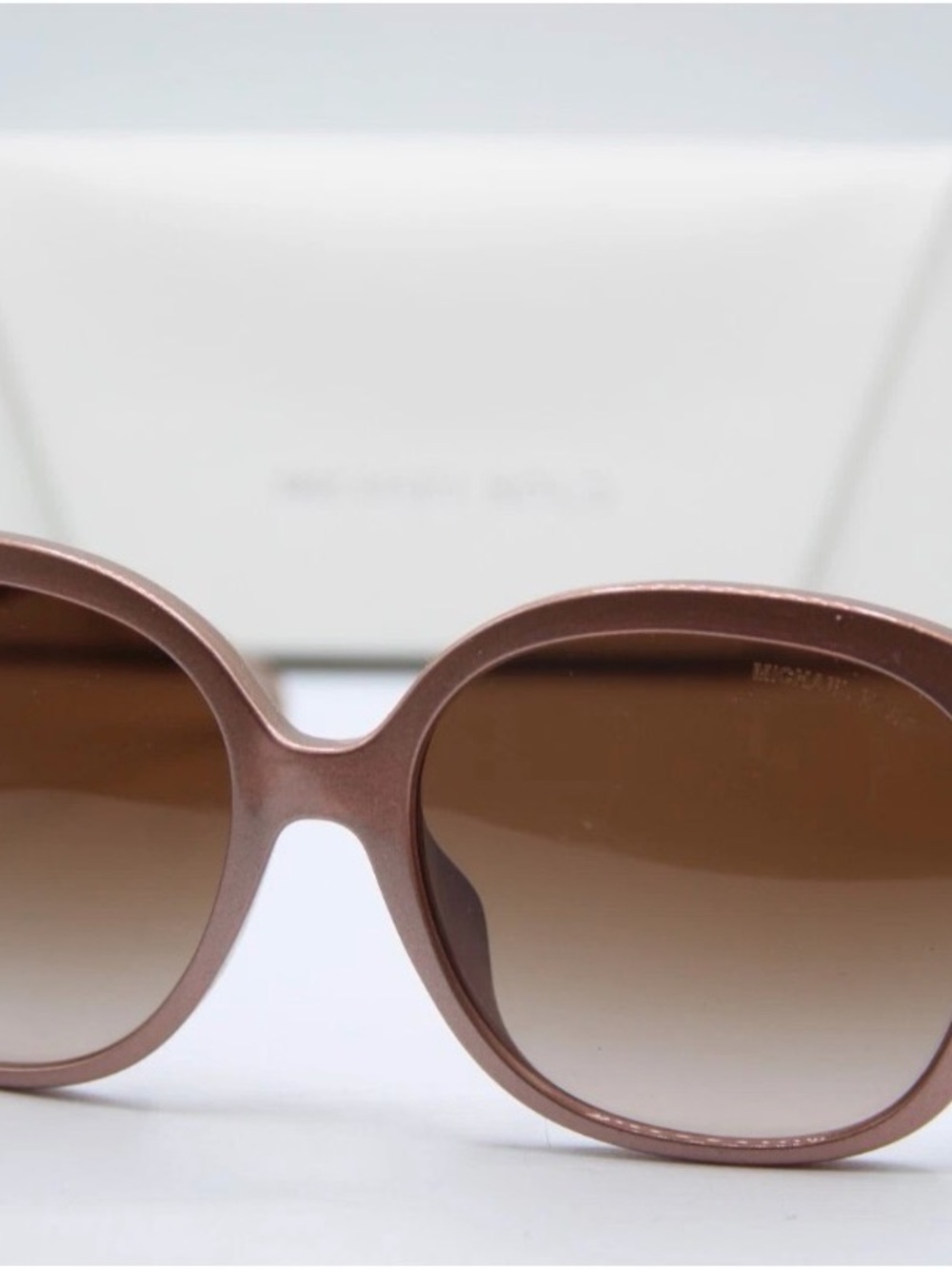 NWT MICHAEL KORS MK 2149U 39001 BROWN GRADIENT AUTHENTIC  BLUSH FRAME SUNGLASSES